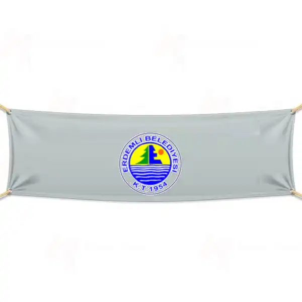 Erdemli Belediyesi Pankartlar ve Afiler
