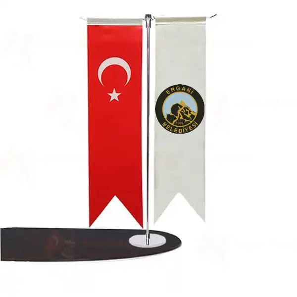 Ergani Belediyesi T Masa Bayraklar