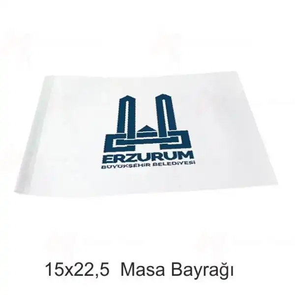 Erzurum Bykehir Belediyesi Masa Bayraklar imalat