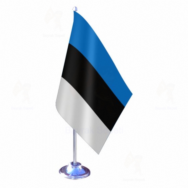 Estonya Tekli Masa Bayraklar Grselleri