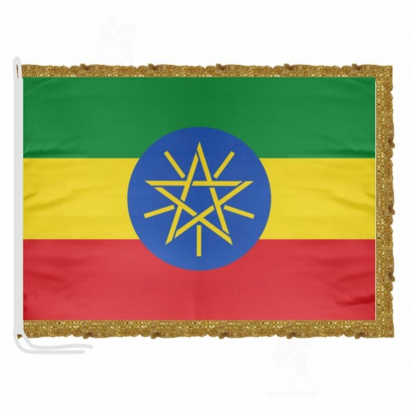 Etiyopya Saten Kuma Makam Bayra reticileri
