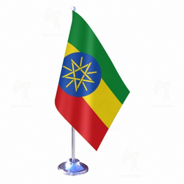 Etiyopya Tekli Masa Bayraklar Bul
