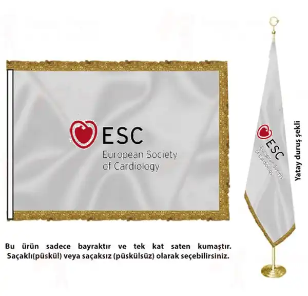 European Society Of Cardiology Saten Kuma Makam Bayra