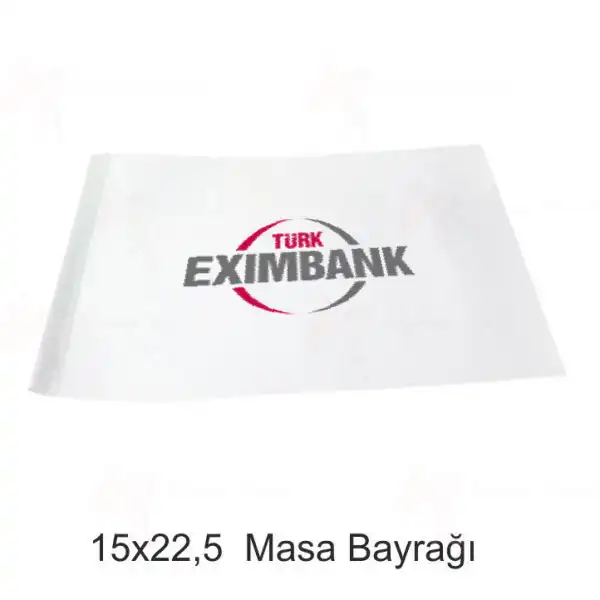 Eximbank Masa Bayraklar