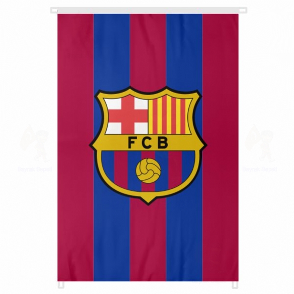 FC Barcelona Bina Cephesi Bayrak Ebatlar