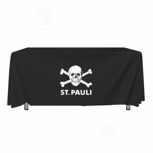 FC St Pauli Skull And Crossbones Baskl Masa rts eitleri