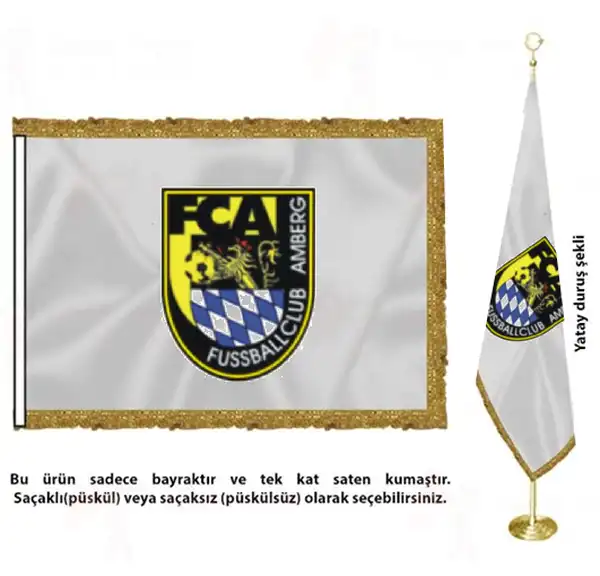 Fc Amberg Saten Kuma Makam Bayra