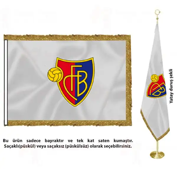 Fc Basel 1893 Saten Kuma Makam Bayra Resimleri