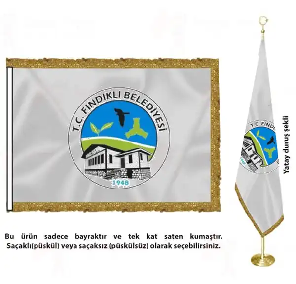 Fndkl Belediyesi Saten Kuma Makam Bayra lleri