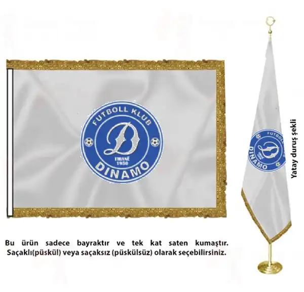 Fk Dinamo Tirana Saten Kuma Makam Bayra lleri