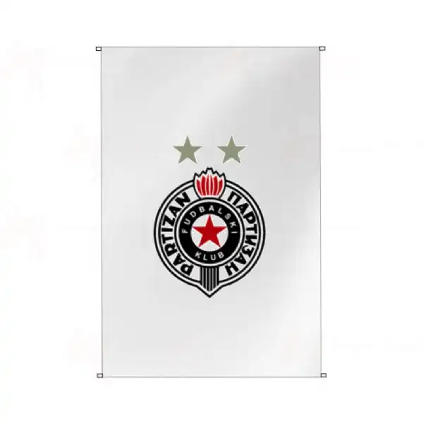 Fk Partizan Belgrade Bina Cephesi Bayrak Sat Yeri
