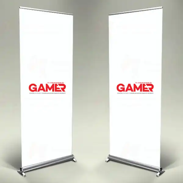 Gamer Roll Up ve Banner