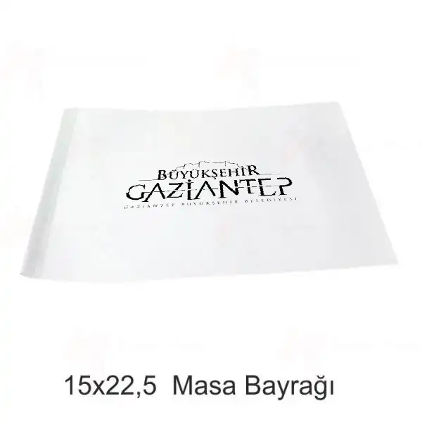 Gaziantep Bykehir Belediyesi Masa Bayraklar