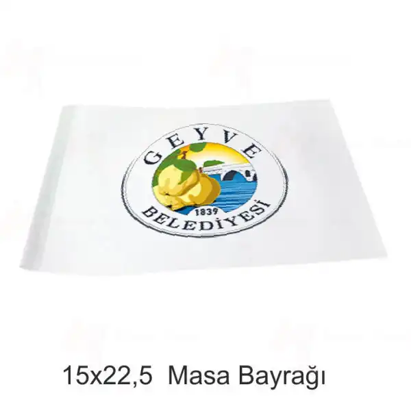 Geyve Belediyesi Masa Bayrakları