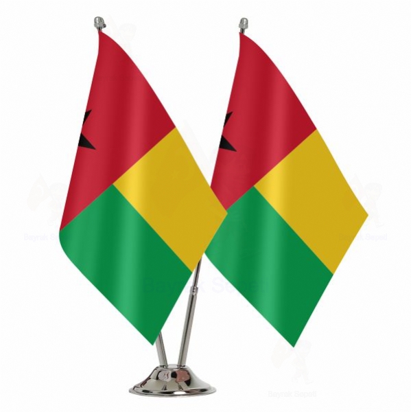 Gine Bissau 2 Li Masa Bayra Sat Yerleri