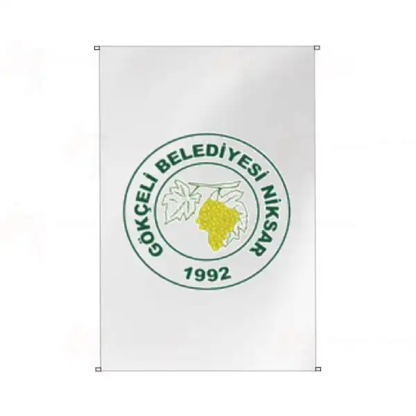 Gkeli Belediyesi Bina Cephesi Bayraklar