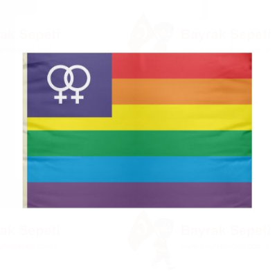 Gkkua Lesbian Pride Double Bayraklar