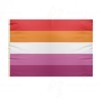 Gkkua Orange And Pink Lesbian Bayra malatlar