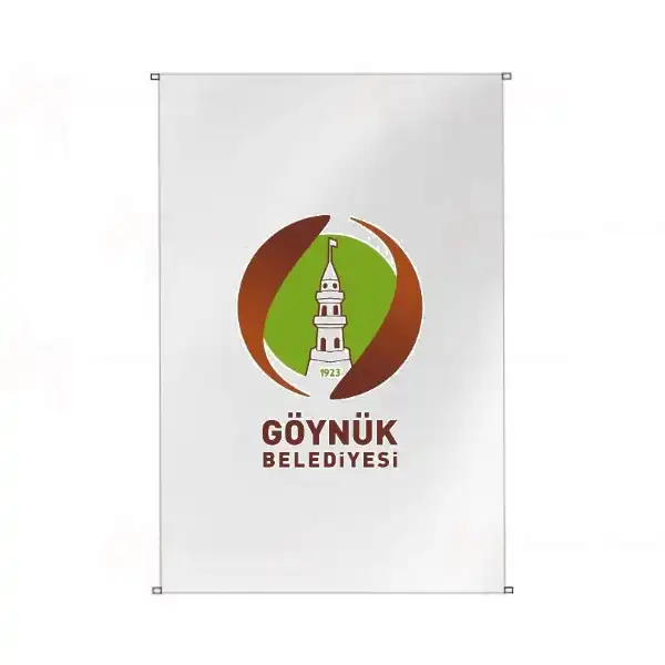 Gynk Belediyesi Bina Cephesi Bayraklar