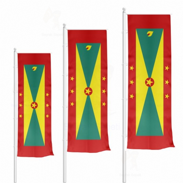 Grenada Dikey Gnder Bayraklar