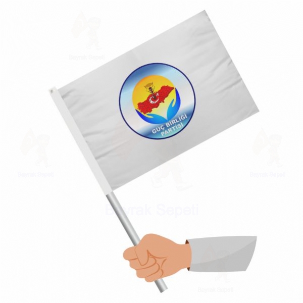 Güç Birliği Partisi Sopalı Bayraklar