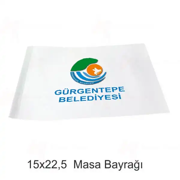 Gürgentepe Belediyesi Masa Bayrakları