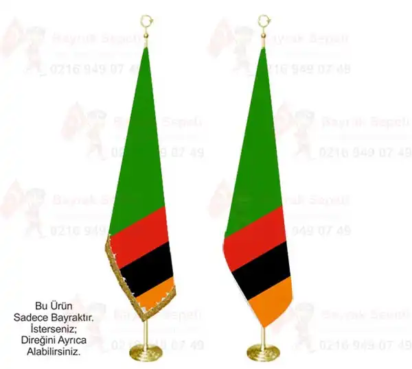Zambiya Makam Bayrağı ve Flaması
