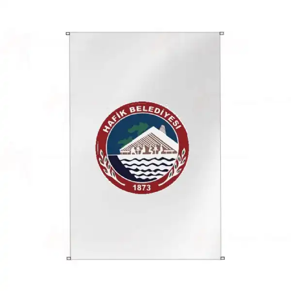 Hafik Belediyesi Bina Cephesi Bayrakları