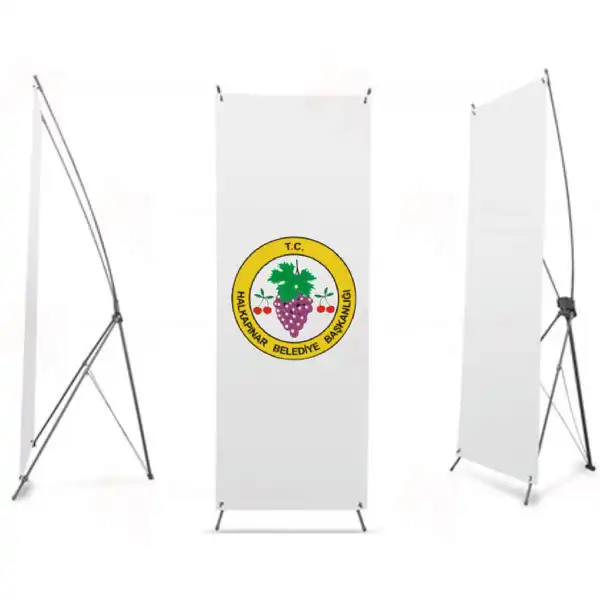 Halkapnar Belediyesi X Banner Bask Toptan