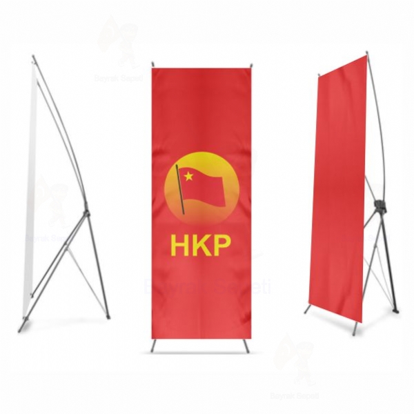 Halkn Kurtulu Partisi X Banner Bask Ebatlar