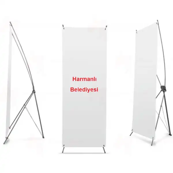 Harmanl Belediyesi X Banner Bask retimi