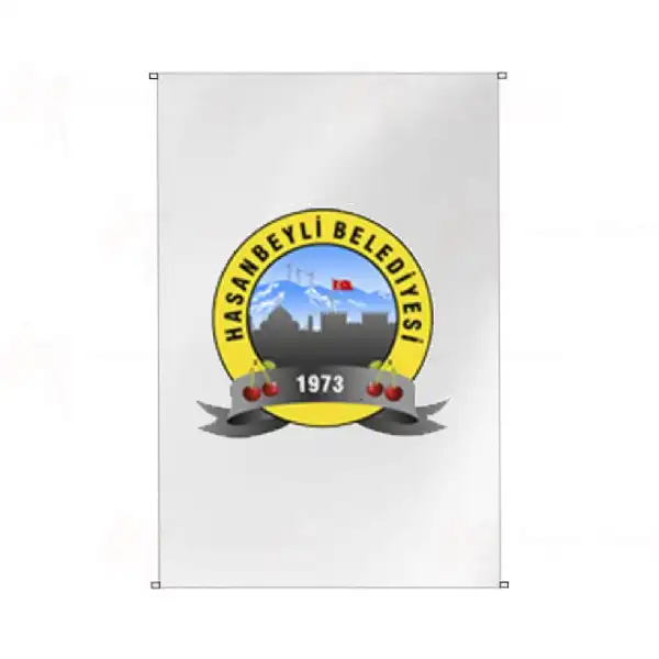 Hasanbeyli Belediyesi Bina Cephesi Bayraklar