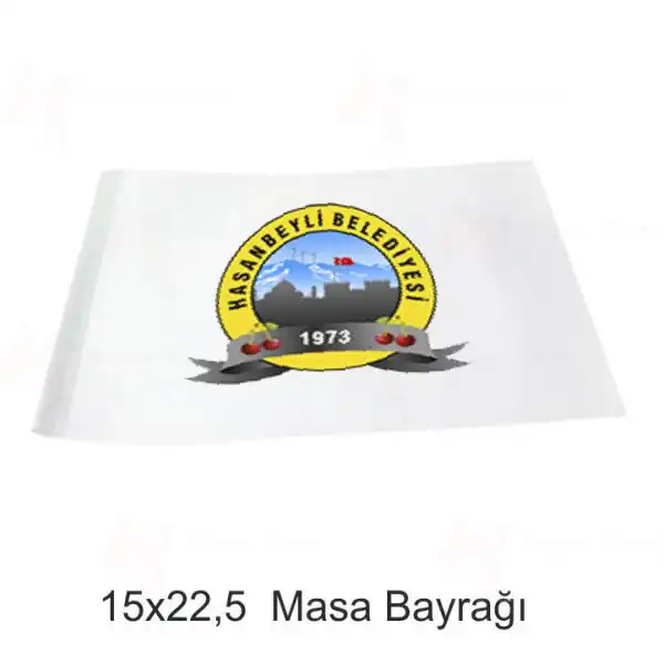 Hasanbeyli Belediyesi Masa Bayraklar
