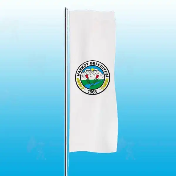 Hasköy Belediyesi Dikey Gönder Bayrakları