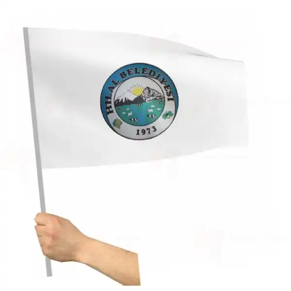 Hilal Belediyesi Sopal Bayraklar Resmi