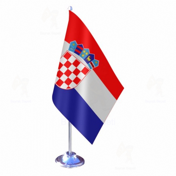 Hrvatistan Tekli Masa Bayraklar