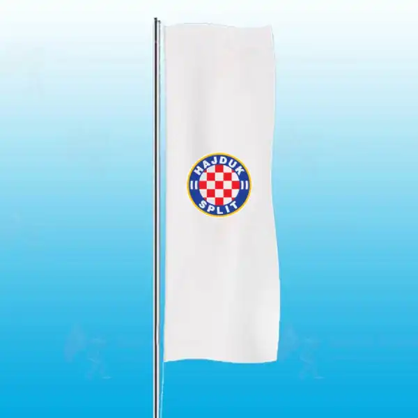 Hnk Hajduk Split Dikey Gnder Bayrak Grselleri