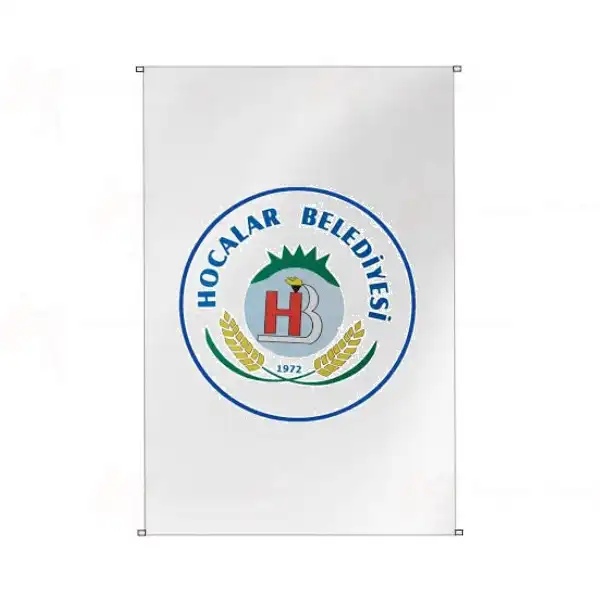 Hocalar Belediyesi Bina Cephesi Bayrak lleri