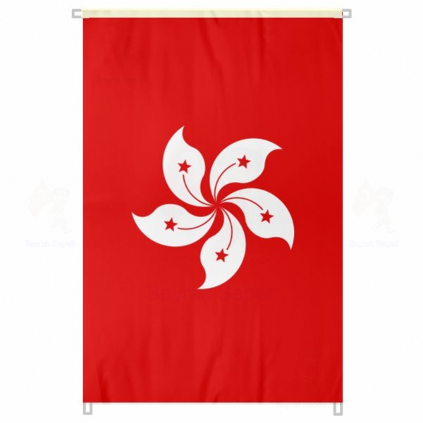 Hong Kong Bina Cephesi Bayraklar
