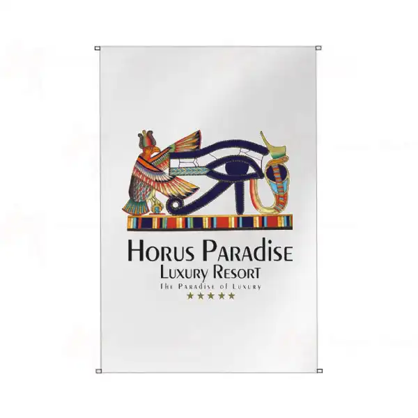 Horus Paradise Luxury Resort Bina Cephesi Bayrak Sat Yerleri