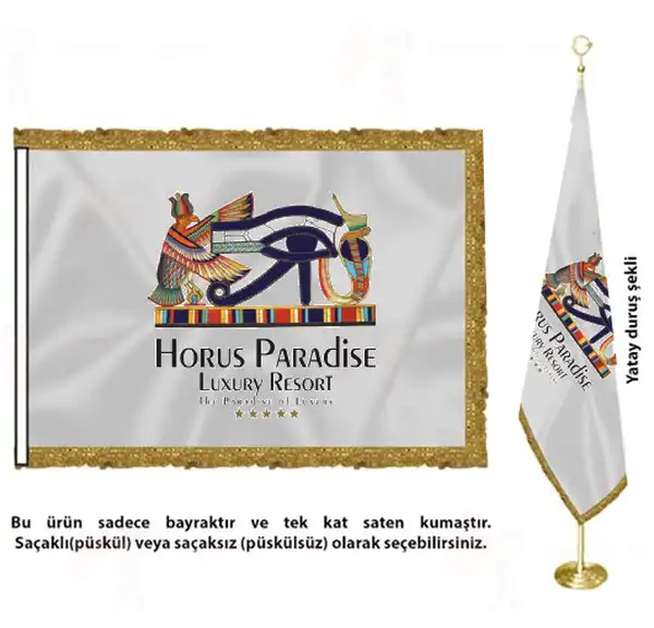 Horus Paradise Luxury Resort Saten Kuma Makam Bayra Grselleri