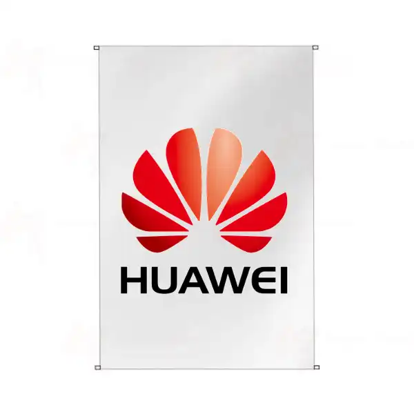 Huawei Bina Cephesi Bayraklar