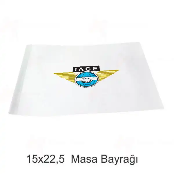 International Air Cadet Exchange Association Masa Bayraklar