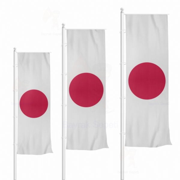 Japonya Dikey Gnder Bayraklar