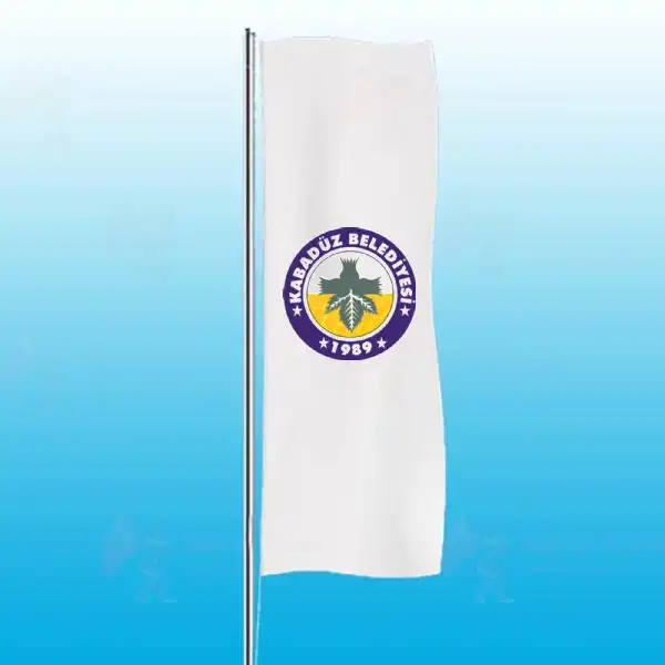 Kabadüz Belediyesi Dikey Gönder Bayrakları