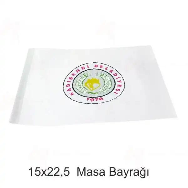 Kadehri Belediyesi Masa Bayraklar