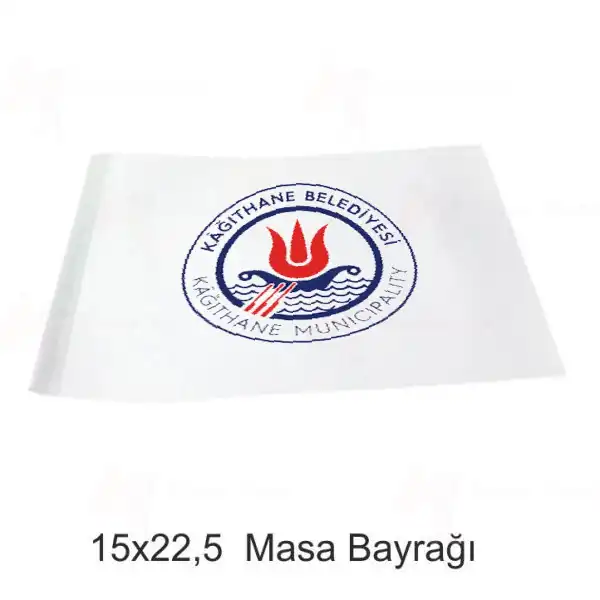 Kathane Belediyesi Masa Bayraklar