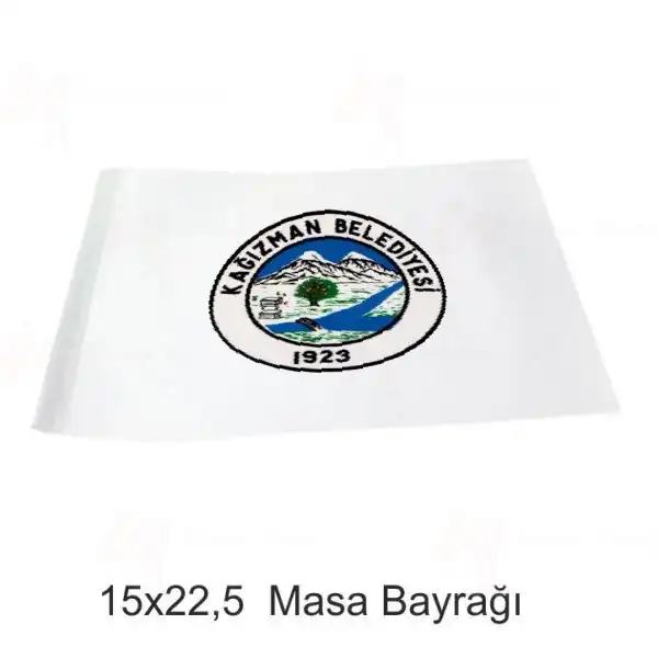 Kazman Belediyesi Masa Bayraklar