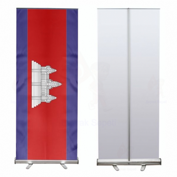 Kamboya Roll Up ve Banner
