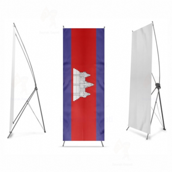 Kamboya X Banner Bask Ebatlar